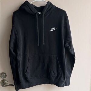 Nike Men's Black Pullover Hoodie